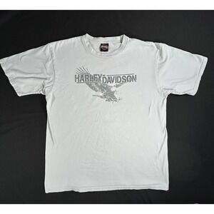 Harley Davidson Horny Toad Temple Texas 2006 Short Sleeve Gray Tshirt men's XL